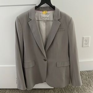 Banana Republic blazer w 12 light gray